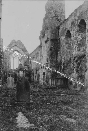 ATHENRY PRIORY  POLYGLOT MURAL SLAB OF WALLS OF DROGHTY